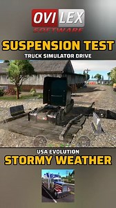22K views · 381 reactions | Truck Simulator Drive USA EVO Stormy Weather Feature is actually good! Ovilex Software | Virtual Trucker | Facebook