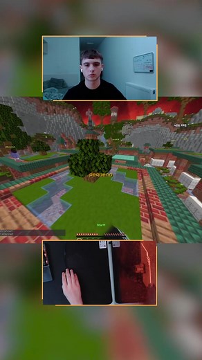 Building Trees Underground in Minecraft