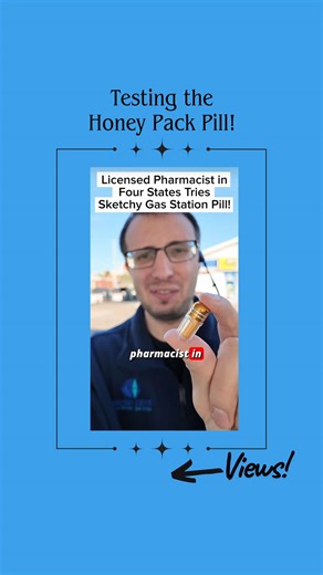 Testing Honey Pack Pill by Licensed Pharmacist