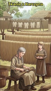 Okruchy Dawnych Dni #11 - Tkanie z Karczyna #archeologia #historiaPolski #rzemiosło #Konopie #Len