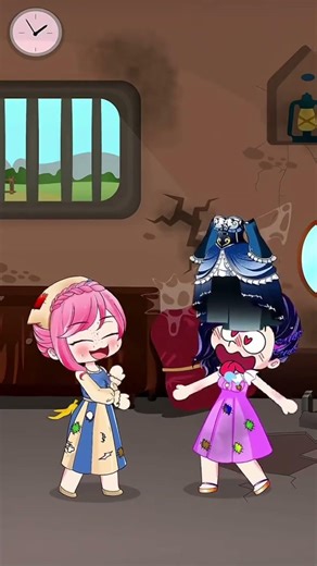 POV ✨🐽🧚🏼 Anna vs Mira - The Gacha Glow Up Challenge! | KPop Demon Hunters #shorts