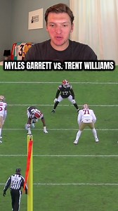 We really get to see future Hall of Famers Myles Garrett and Trent Williams battle twice a year in the NFC West #nfl #nflnews #rams #49ers #browns