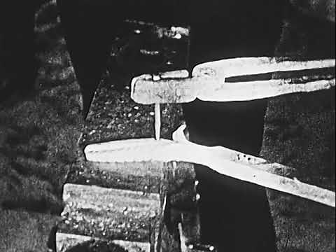 Legendary Blacksmith Samuel Yellin Working his Magic