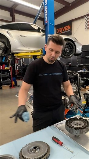 Porsche 911 992 Turbo S PDK Dodson clutch install