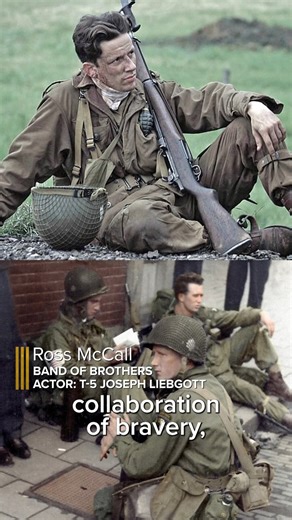 Band of Brothers Actor Ross McCall and the Greatest Generation #military #history #ww2 #reels #viral | American Veterans Center