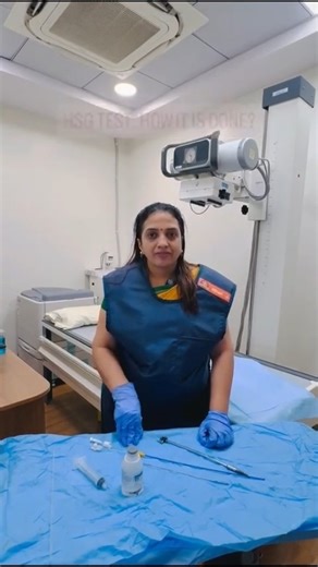 Maheshwari Mohan Kumar on Instagram: "“HSG test is very painful?” 😰 👉 This question worries almost every woman. Let’s clear the fear. Fear spreads faster than facts. Here is the truth about HSG test pain. What is HSG test? HSG (Hysterosalpingography) is an X-ray test done to check: • Shape of the uterus • Whether fallopian tubes are open or blocked How is it done? • Done after periods (Day 7–10) • A thin tube is placed through the cervix • Special dye is slowly injected • X-ray images are take