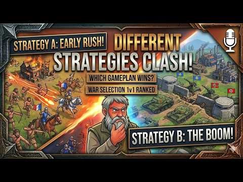 A Complete Clash of Strategies! Who Wins This? | War Selection 1v1 Ranked