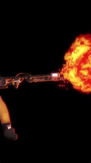 Flamethrower animation #animation #shorts #sticknodes