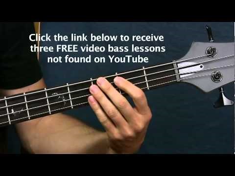 easy bass guitar lesson highway to hell acdc