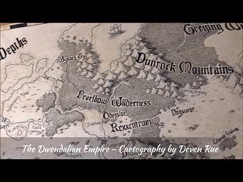 Map of the Dwendalian Empire by Deven Rue