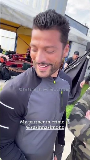 Simone new movie❤️ “Heaven In Hell”behind the scenes.🪂