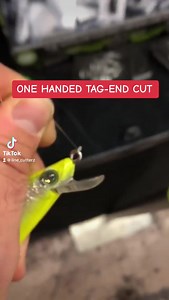 34K views · 11 reactions | Cutting tag-ends one handed without having...