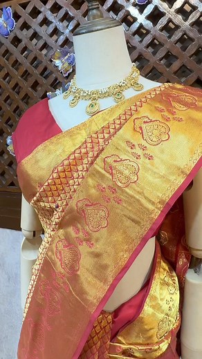 13K views · 78 reactions | Pure silk sari original by Ruby’s Collection 178xx | Ruby's Collection | Facebook