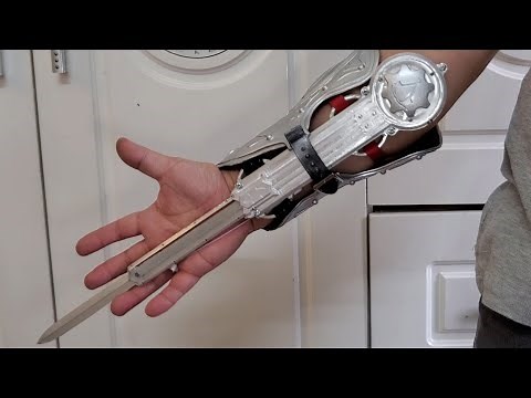 Real life Metal Basim Hidden Blade from Assassin's Creed Mirage by ImDeePain Reborn