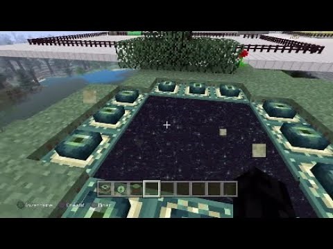 Tutorial on how to make an ender portal in minecraft