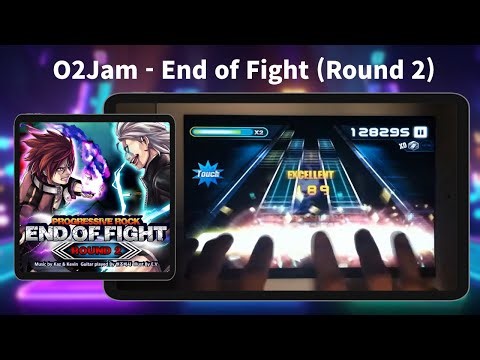 [O2Jam Memories] O2Jam U - 「End of Fight (Round 2)」 Play Video | Rhythm Game