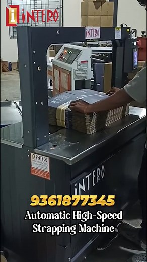 Intero Pactec on Instagram: "Fast strapping. Strong hold. Zero delays. The Automatic High-Speed Strapping Machine delivers quick, consistent, and secure strapping for high-volume packing operations. Perfect for warehouses, logistics, and industrial automation lines! #automaticstrappingmachine #highspeedstrapping #strappingautomation #industrialpacking #cartonstrapping #packagingautomation #packagingmachine #interopactec #logisticspackaging #manufacturingindustry"