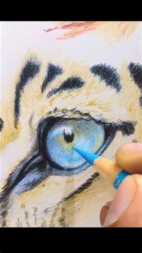 How I Add Realistic Highlights & Shadows (Leopard Eye)