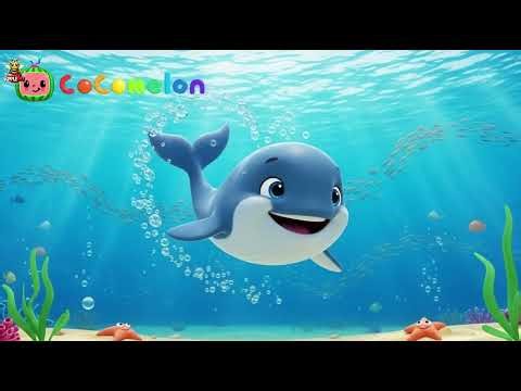 Baby Beluga and Kitty 🐳🐱 Fun Educational Song for Kids Toddler Sing Along