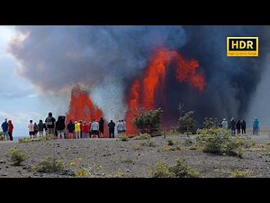 Episode 36 - Kīlauea Volcano Eruption 1,100 Ft. Lava Fountain! 🌋 (Nov 9, 2025) 4K HDR