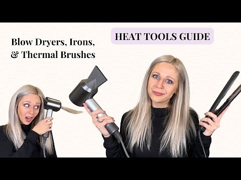 The Best Heat Tools For Your Hair Type: A Complete Guide to Dryers, Irons, & Thermal Brushes