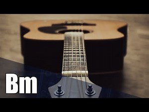 B Minor Acoustic Rock Guitar Backing Track