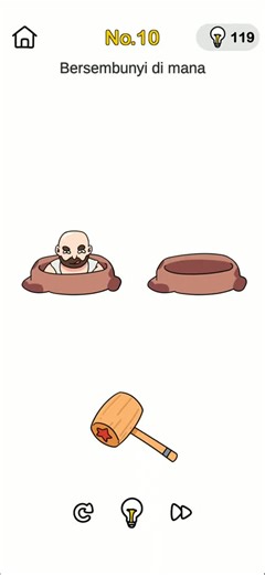 Tantangan Bersembunyi di Mana Brain Out Level 10