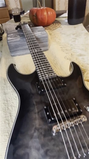 Adam Schwartz on Instagram: "Changing The Strings On My hellraiser Hybrid Schecter #metalcore #guitarbuilding #schecterguitars"