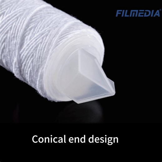 Our PP string wound filter cartridges are designed for reliable depth filtration in industrial applications. Featuring a gradient density structure — loose on the outside and dense on the inside — they effectively remove suspended solids, fine particles, and rust from low-viscosity fluids. Available configurations: • DOE (Double Open End) • DOE with reinforced end • 222 / 226 flat end options • Stainless steel core option • Conical end design With stable in-house production capacity, we support