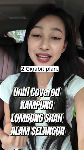 Unifi Covered KAMPUNG LOMBONG SHAH ALAM SELANGOR