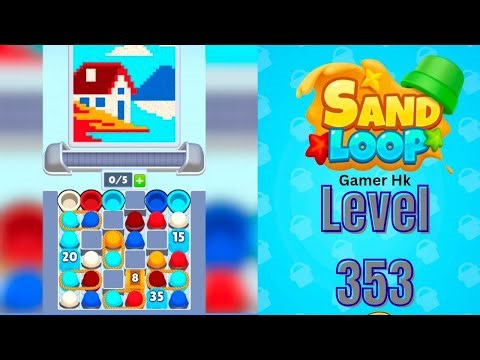 Sand loop level 353 Walkthrough Solution