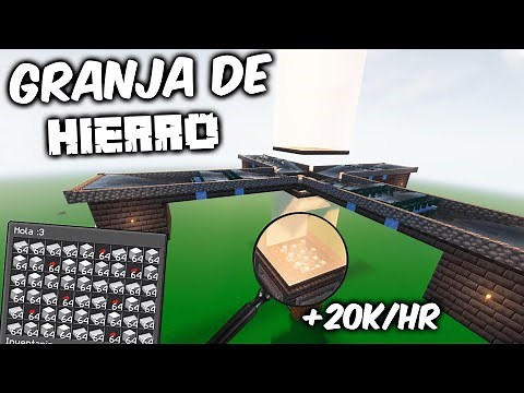 GRANJA de HIERRO 1.20 (+20,000 Por Hora) | Minecraft JAVA 1.20😱