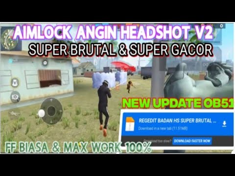 FILE NEMBAK BADAN HS 100%‼️ AIMLOCK AUTO HEADSHOT TERBARU OB51 2025 ANTI BANNED & ANTI SERVER CHEAT