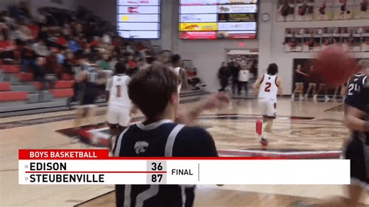 2.17.26 Highlights: Edison @ Steubenville boys hoops