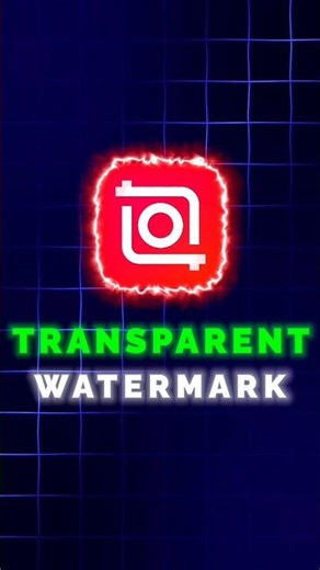 Transparent Watermark in InShot 🔥|#shorts |#viralshorts |#tutorial