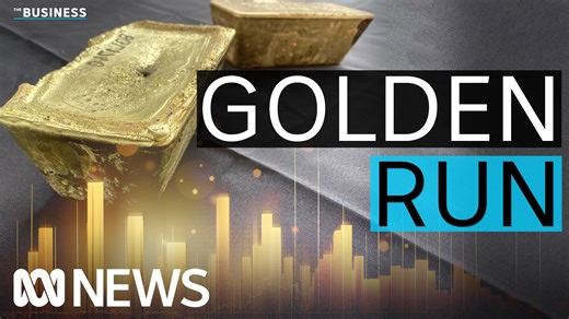 7.6K views · 38 reactions | The price of gold is surging into 'uncharted territory' as uncertainty and volatility reign on global markets. Australia's fifth most valuable export has been hitting new highs, surpassing $US2,200 an ounce in March 2024. When news is breaking, stay in the know. Download the ABC NEWS app: https://ab.co/abcnewsapp | ABC News | Facebook