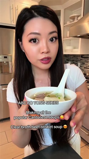 Cantonese Clear Broth Beef Brisket Soup Recipe