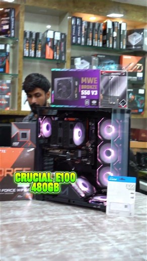 1.50 Lakh PC Build For Gaming And Trading | Ryzen 7 9700Xn| Radeon RX 7600 16GB OC | Ram 16GB