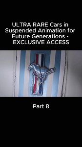 ULTRA RARE Cars in Suspended Animation for Future Generations - EXCLUSIVE ACCESS Part8. Part 12 | Car Zone