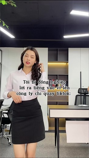 490K views · 3.6K reactions | Xinh xắn, năng động, trẻ trung hơn ở chổ làm với set đồ sơ mi và chân váy basic quốc dân mà ai cũng phải có trong tủ đồ nè các nàng. #RUZA #thoitrangcongso #officewear #docongsonu #somi #chanvay #basic #fashion #reel | RUZA | Facebook