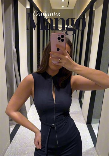 Conjunto Azul Marino de MANGO: Elegancia Pura