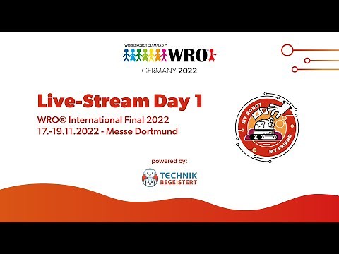 WRO International Final 2022 | Day 1