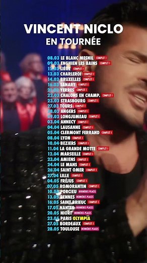 Merci d’être venus aussi nombreux ! Chaque date est exceptionnelle, grâce à vous ❤️