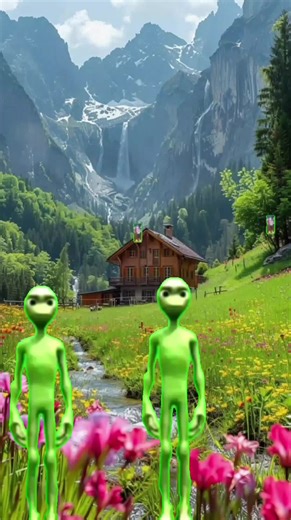 ##alien #cartoon #aliendance