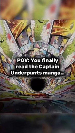 Reading Captain Underpants for the first time be like 🤩 #meme #funny