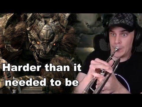 Defeating Taurus Demon with a Trumpet