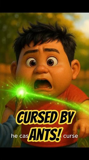 The Ant Bully’s Curse – Story With a Powerful Lesson 🐜✨#shorts #youtubeshorts #trending #animation