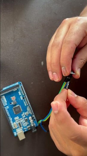 El mejor efecto para tu setup 👁️ 👁️ #oled #arduino