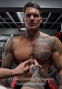1.1M views · 16K reactions | Improve your ‘Lower Chest Gains’ with these 4 cable exercises & tips #chestday | Ross Dickerson | Facebook
