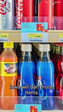 SNAP recipients in five states will be banned from using assistance for candy and soda